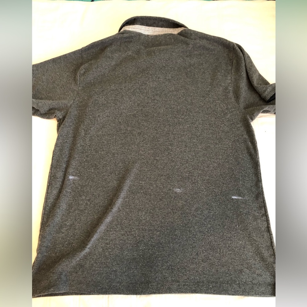 cactus man Ricky Singh Gray Polo T-shirt labeled Large fits smaller - Picture 6 of 6
